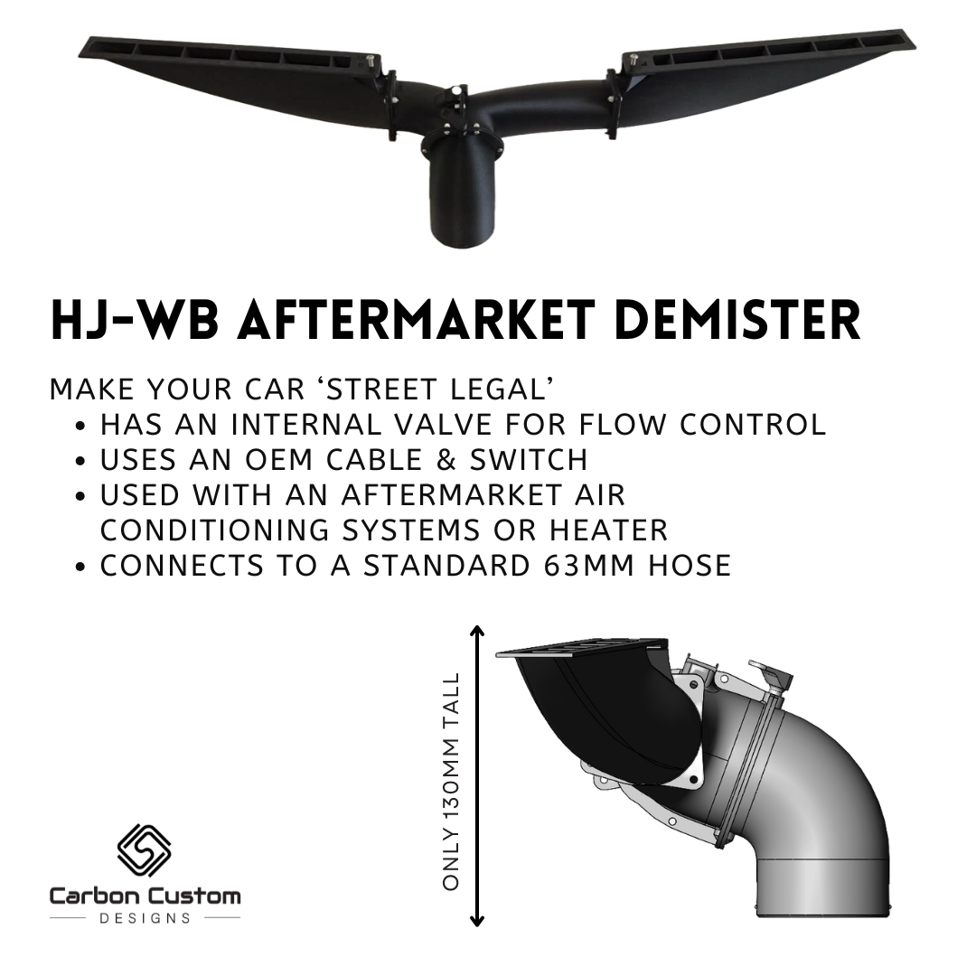 Holden HJ-WB Demister - Suits Aftermarket A/C