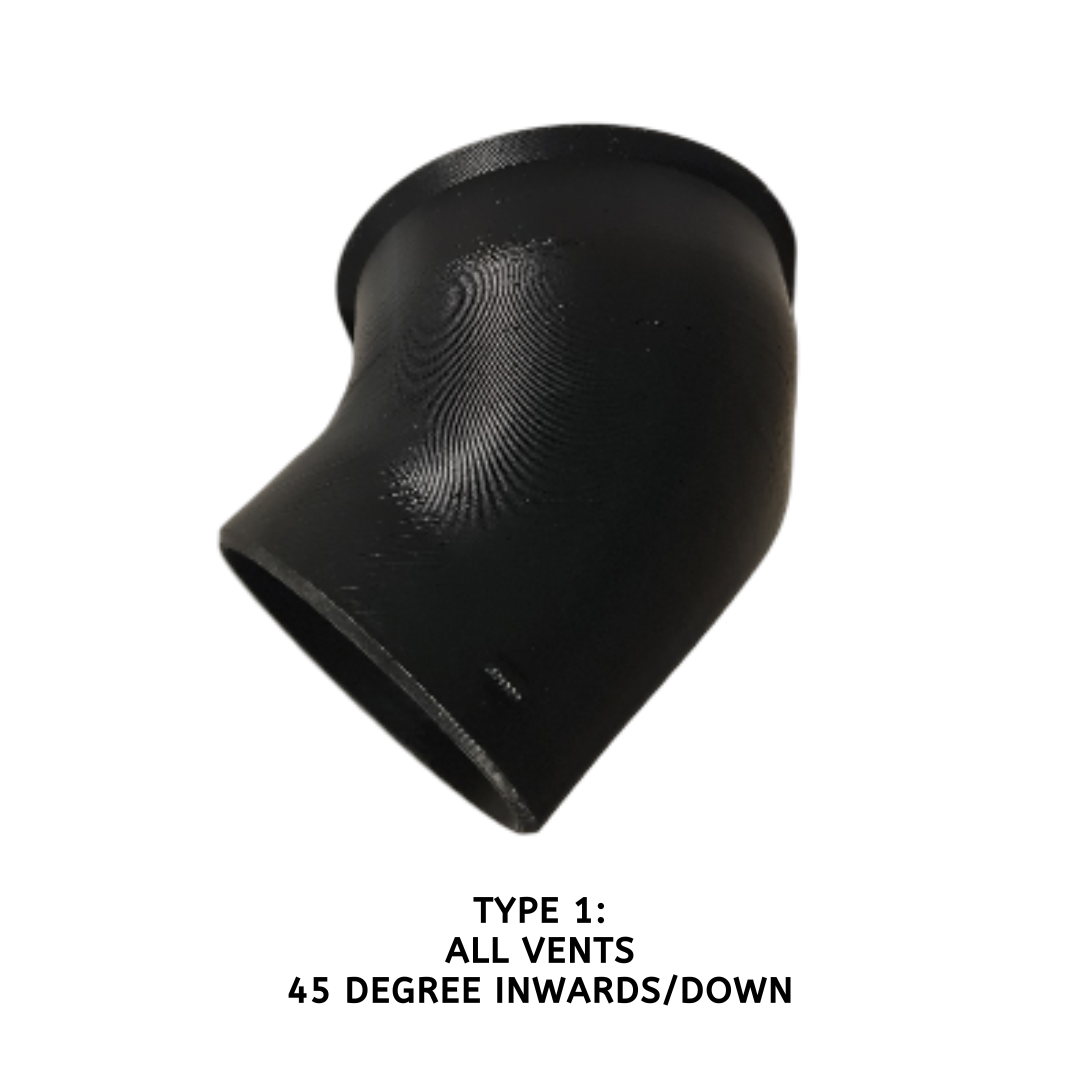 Holden WB A/C Air Vent Duct Adaptors