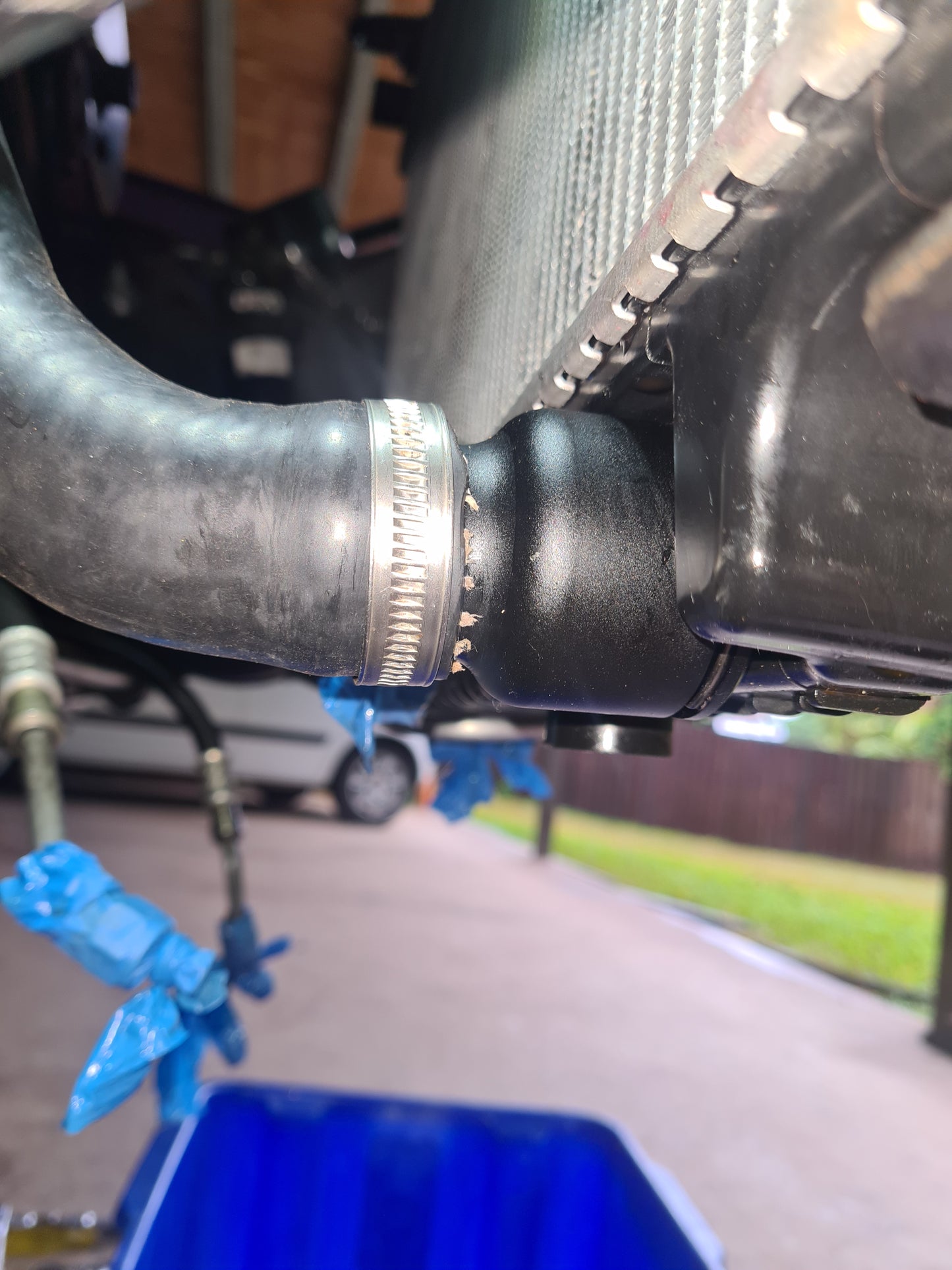 VE Commodore Radiator Straight Spigot - LS Motors into Holden HQ-WB